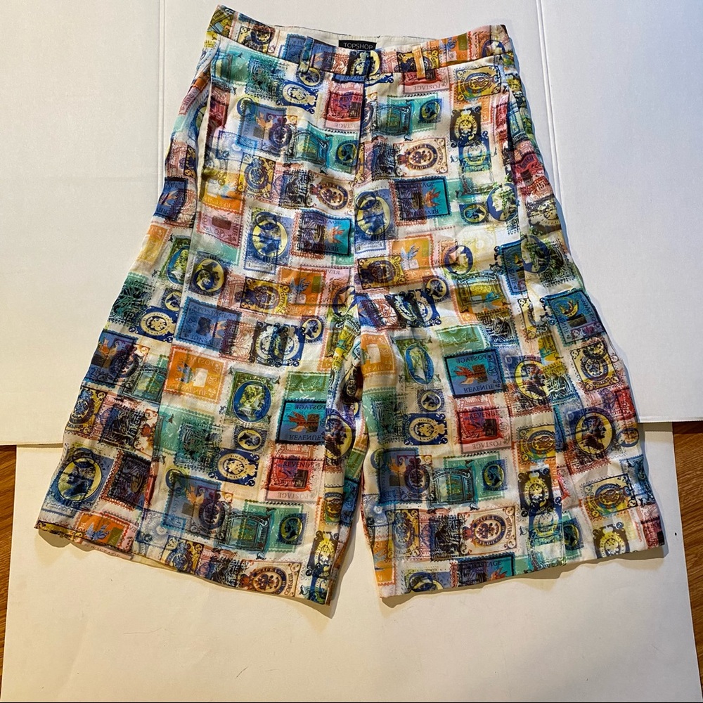 Top shop colorful shorts